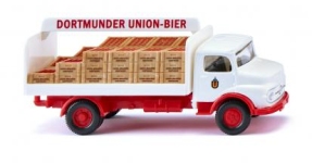 Wiking 084804 - H0 - Mercedes-Benz Getränke-Transporter Dortmunder Union